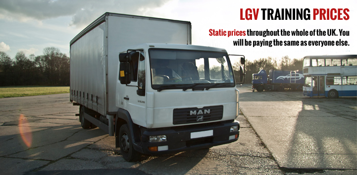 LGV Training Prices